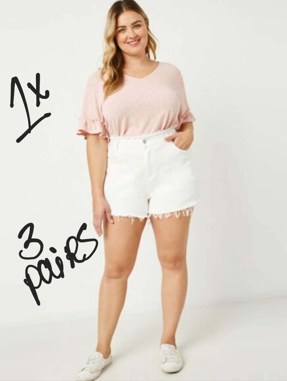 White Shorts Bundle